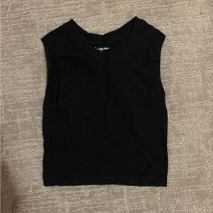 Black By Together Cropped Tank size M